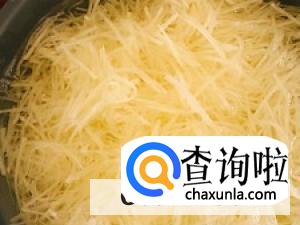 酸辣土豆丝的做法