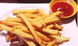 炸薯条不用冷冻的做法