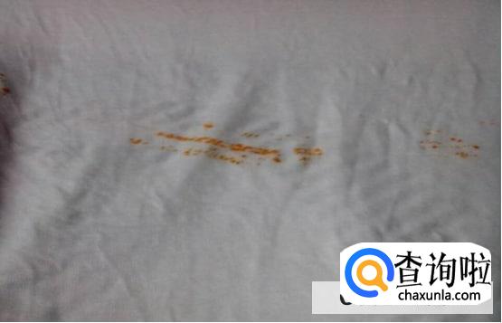 衣服上的铁锈怎么洗