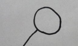 怎样用数字0和6来画简笔画小猫？