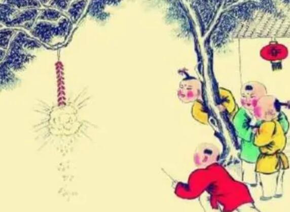 过年放鞭炮的原因