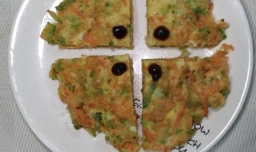 怎样做美味的苦瓜胡萝卜鸡蛋煎饼？