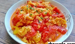 西红柿炒鸡蛋的制作方法