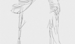 如何画古风美男