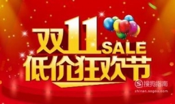 双十一买什么最划算