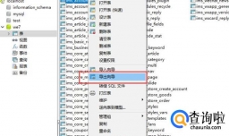 如何导出mysql数据