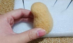 羊毛毡旅行青蛙小老鼠