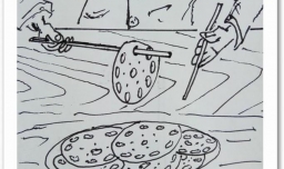 怎样用钢笔画“一根筷子挑藕”？