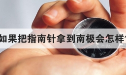 如果把指南针拿到南极会怎样