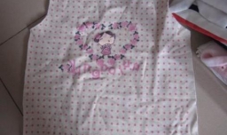 自制宝宝三角巾 DIY可爱口水巾