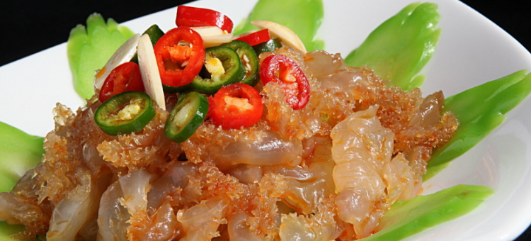 凉拌海蜇头的做法