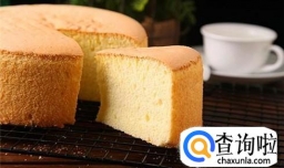 戚风蛋糕底的制作方法