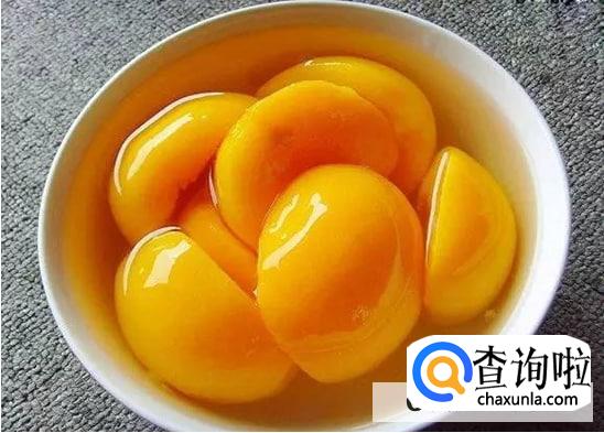 黄桃罐头的功效与作用有哪些