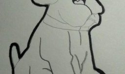 简笔画狗狗的画法