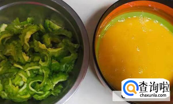 苦瓜炒鸡蛋怎么炒