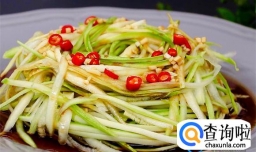 西葫芦可以凉拌吃吗