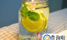 柠檬蜂蜜水的制作