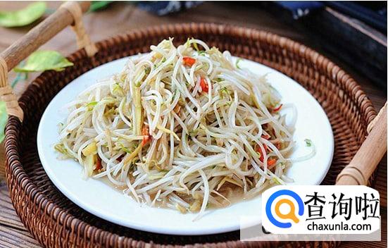清炒绿豆芽的家常做法