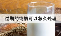 过期的纯奶可以怎么处理