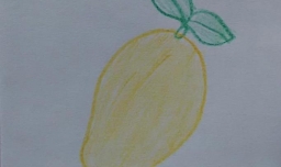 芒果简笔画怎么画