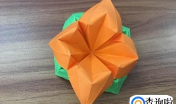 如何折四叶花