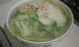 如何做白菜虾仁汤？