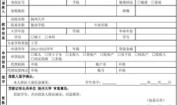 大学申请助学贷款