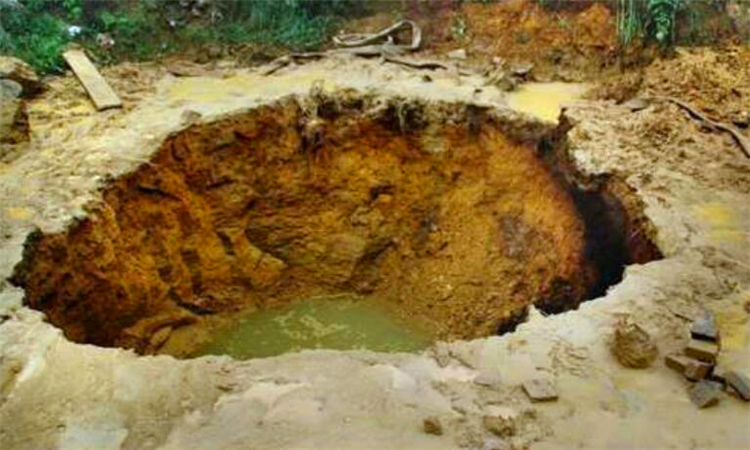 地陷是什么原因