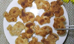 怎样做美味的兔子椒盐煎饼？