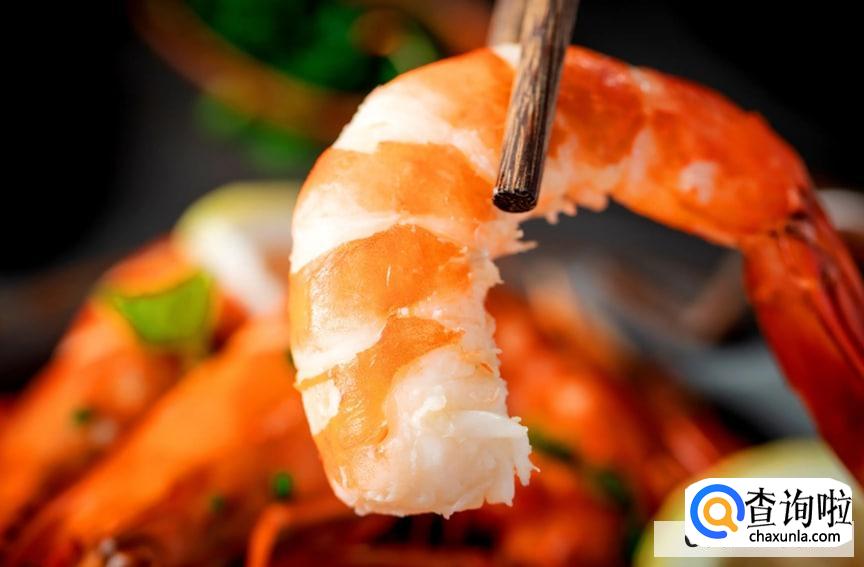 虾不能和什么食物一起吃