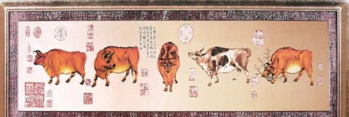 五牛图的寓意是什么