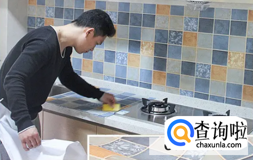 如何清除厨房防油贴