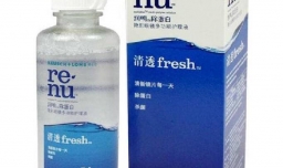 隐形眼镜护理液怎么打开