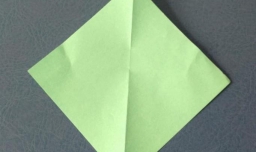 纸啄木鸟的折法