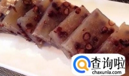 甜点-红豆糕的做法