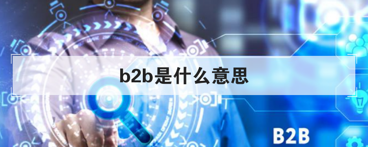 b2b是什么意思