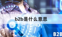 b2b是什么意思