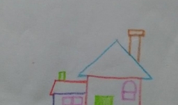 怎么画漂亮房子简笔画