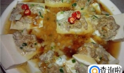 豆腐酿肉的家常做法