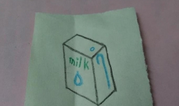 涂鸦系列之怎样画盒装牛奶