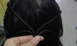 小仙女发型的编发