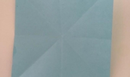 如何折四角星？