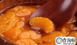 橘子煮水喝有什么功效和作用