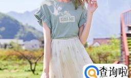 半身白纱裙搭配上衣