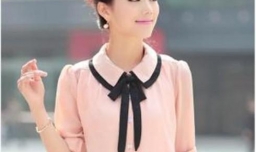 粉色衬衫配什么领结好看