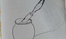 怎样画儿童简笔画蒜臼？