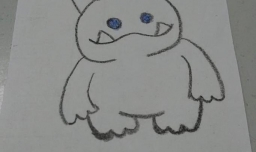 小怪兽简笔画教程