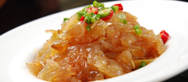 凉拌海蜇头的做法