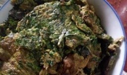 蒲公英煎蛋做法