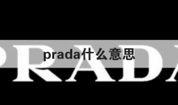 prada什么意思